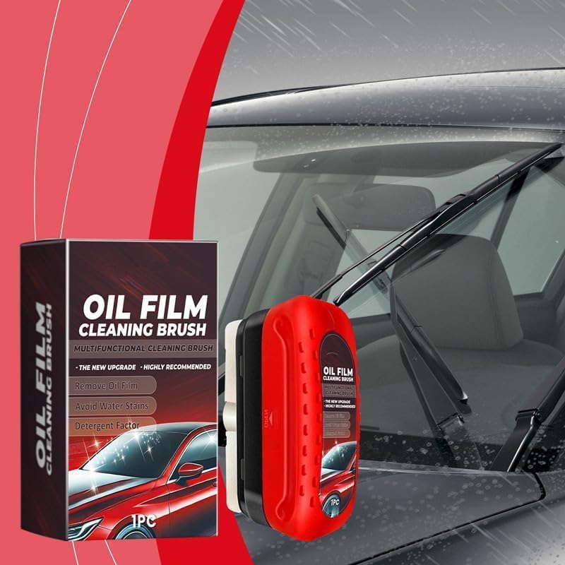 Automotive Oil Film Cleaning Brush, Glass Cleaning Board - ShipTrend.in