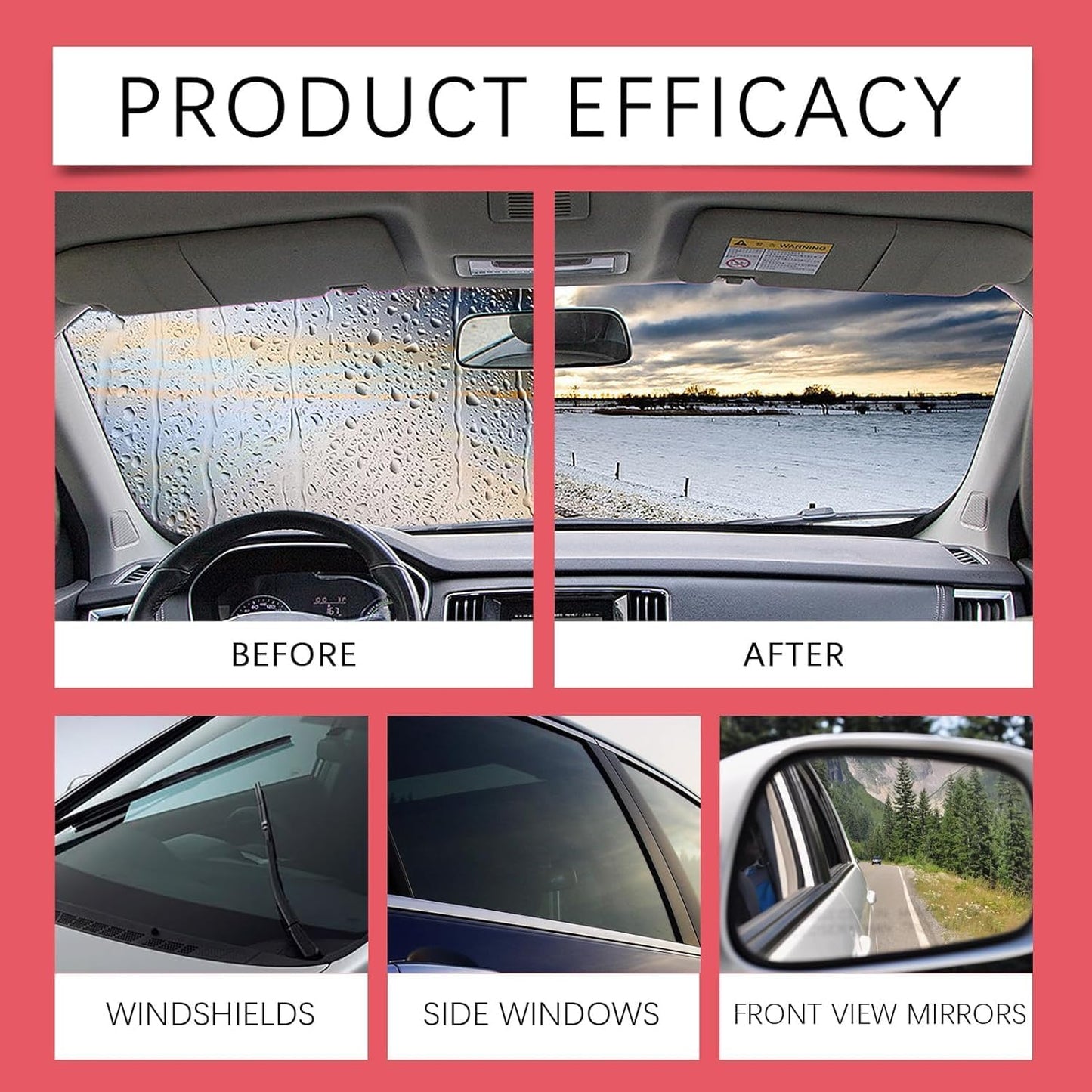 Automotive Oil Film Cleaning Brush, Glass Cleaning Board - ShipTrend.in