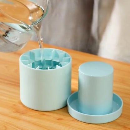 3D cylinder silicone ice cube mold for whiskey India ShipTrend