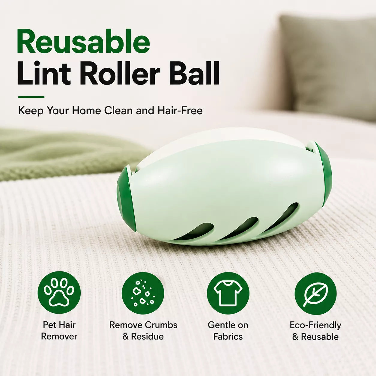 Mini Super Sticky Lint Remover Roller Clothes & Pet Fur Hair Remover - ShipTrend.in
