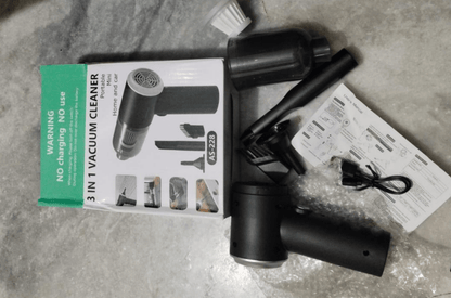 3 in 1 car vacuum cleaner HEPA filter 12V socket India